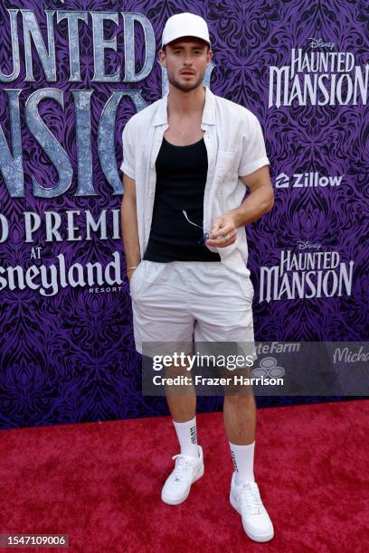 Fabian Arnold attends the World Premiere of Disney's "Haunted Mansion" at Disney California Adventure Park on July 15, 2023 in Anaheim, California.