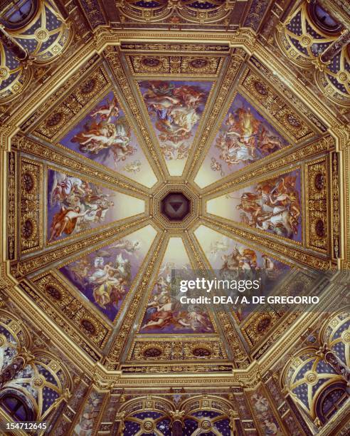 Dome of the Sanctuary Of The Incoronata, Lodi, designed by Giovanni Domenico Battagio known as Giovanni da Lodi. Italy, 15th-16th centuries.