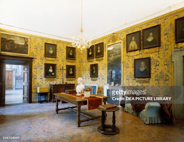 The Nuns' Room, Palazzo Chigi, Ariccia. Italy, 16th-17th century.