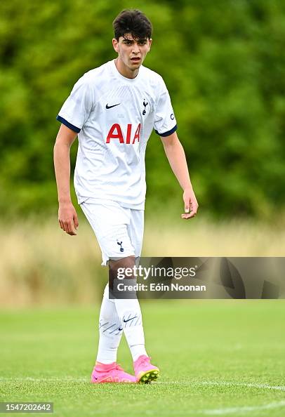 Irow Cork , Ireland - 21 July 2023; Oliver Irow of Tottenham Hotspur... News ...