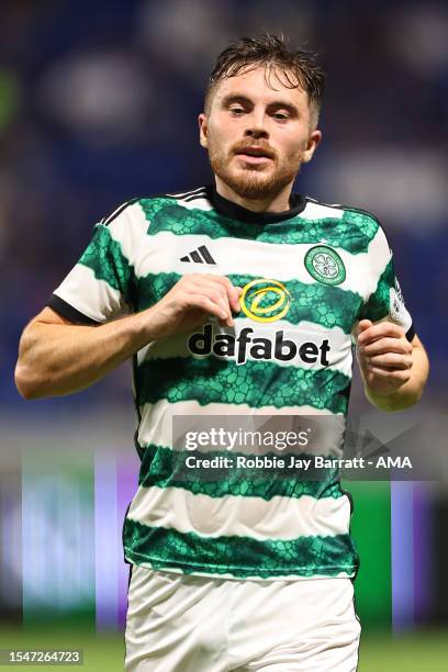 James Forrest of Celtic during the preseason friendly between Celtic and Gamba Osaka at Panasonic Stadium Suita on July 22, 2023 in Suita, Osaka,...