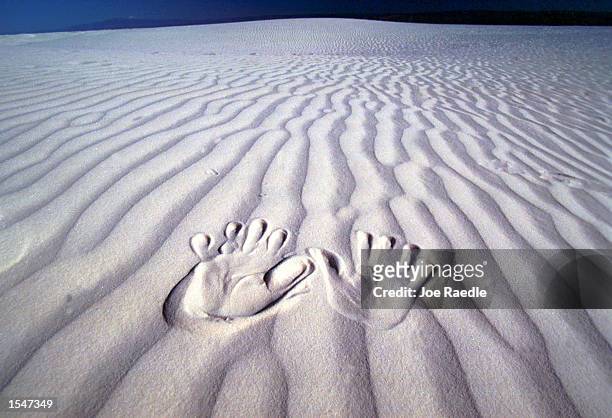 White Sands National Monument, in New Mexico, is the world's largest outcropping of pure gypsum 3/11/99. It lies just north on US Highway 70 about 15...