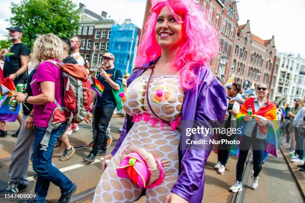 Thousands of people took the streets of Amsterdam, during the the annual equal rights demonstration for the global rainbow community, knowing as the...