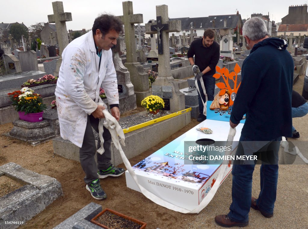 FRANCE-BURIAL-GRAVE