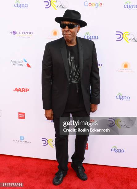 Arsenio Hall attends the HollyRod 2023 DesignCare Gala at The Beehive on July 15, 2023 in Los Angeles, California.