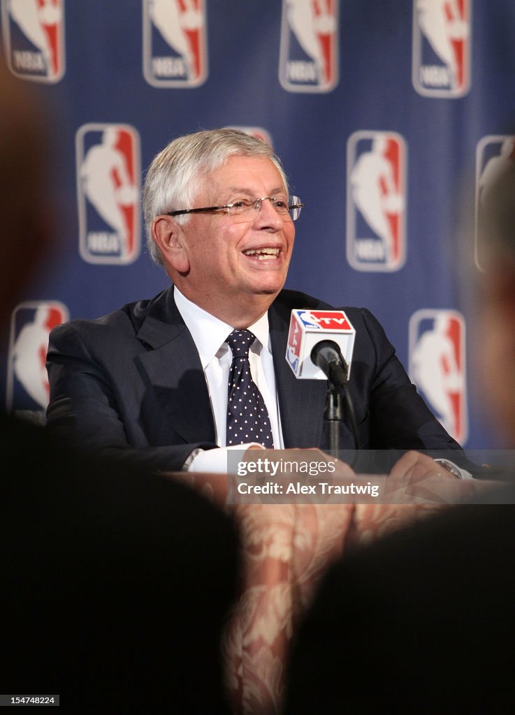 NBA Commissioner David Stern Announces Retirement