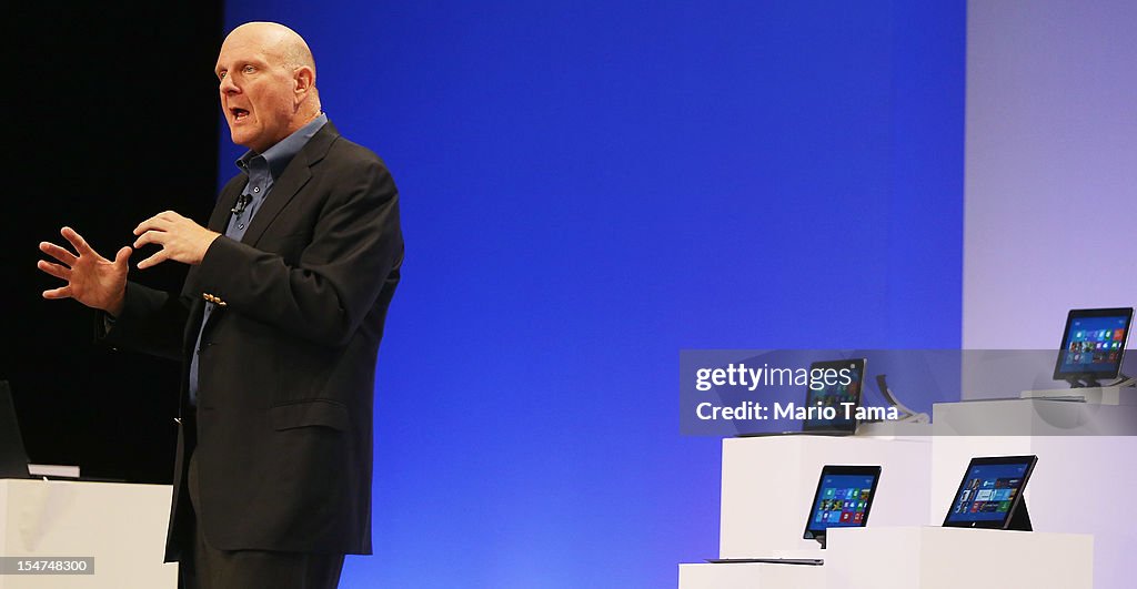 Microsoft Unveils Windows 8