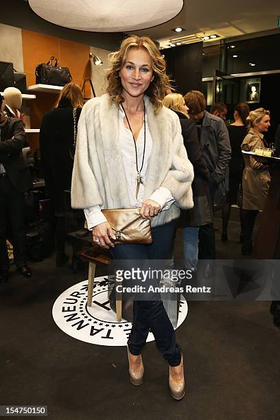 Caroline Beil attends the 'Le Tanneur' store opening at Quartier 207 on October 25, 2012 in Berlin, Germany.