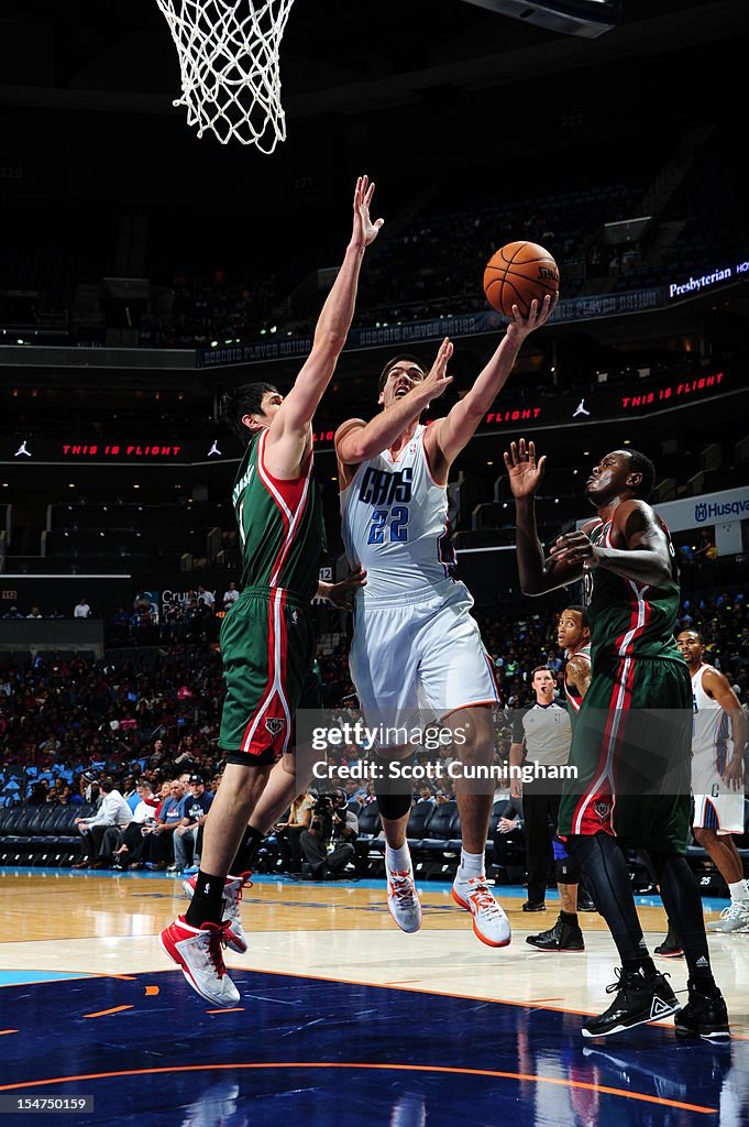 Milwaukee Bucks v Charlotte Bobcats