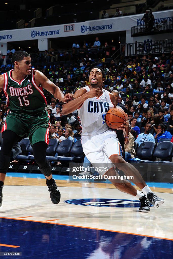 Milwaukee Bucks v Charlotte Bobcats