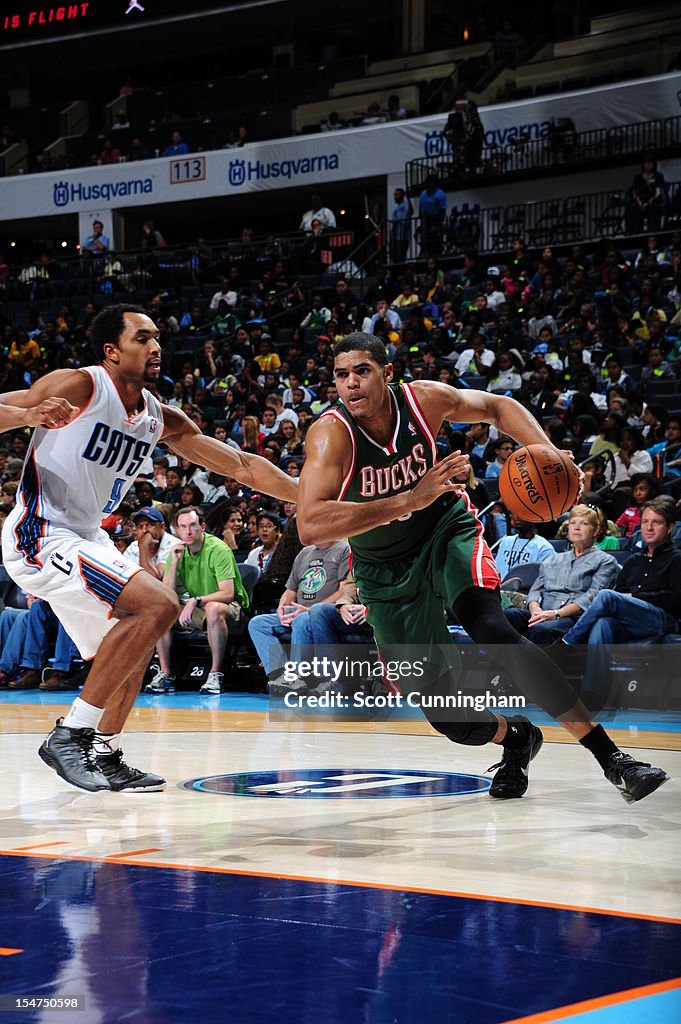 Milwaukee Bucks v Charlotte Bobcats