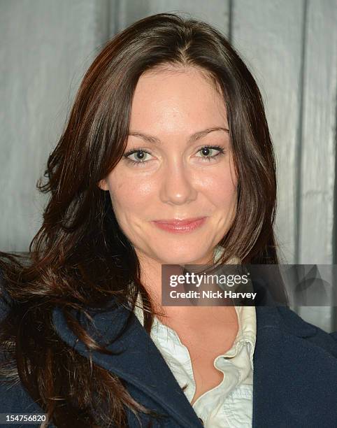 Anna Skellern attends the private view of Rankin: Fishlove on October 25, 2012 in London, England.