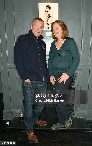 Sean Pertwee:Greta Scacchi attend the private view of Rankin: Fishlove on October 25, 2012 in London, England.