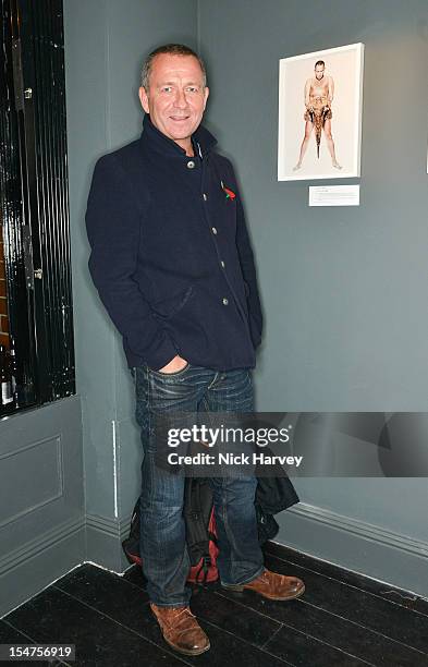 Sean Pertwee attends the private view of Rankin: Fishlove on October 25, 2012 in London, England.