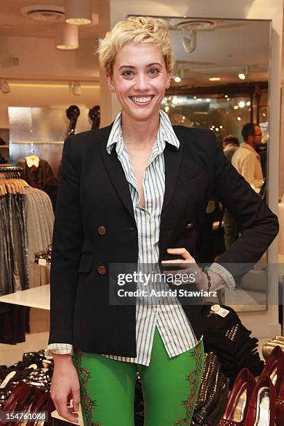 Assistant Beauty Editor Laurel Pantin attends the Forever 21 Times Square Flagship Store on October 25, 2012 in New York City.