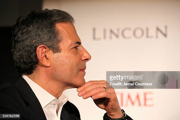 Magazine's managing editor Rick Stengel speaks at the TIME's screening of Lincoln and Q & A on October 25, 2012 in New York City.