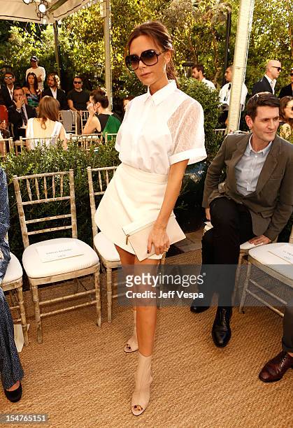 Designer Victoria Beckham attends CFDA/Vogue Fashion Fund Event hosted by Lisa Love and Mark Holgate and sponsored by Audi, Beauty.com, American...