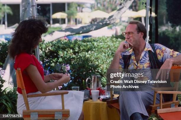 Los Angeles, CA Craig T Nelson being interviewed on the ABC tv special 'P.I.P.'s'.