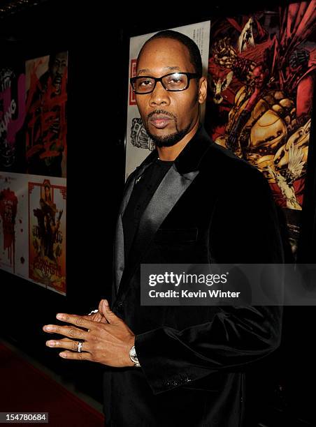 Rza Actor 144 The Man With The Iron Fists Los Angeles Special Screening Stock ...