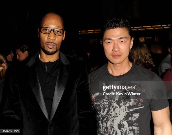 Rza Actor Actor/director Rza and actor Rick Yune arrive at a special screening ...