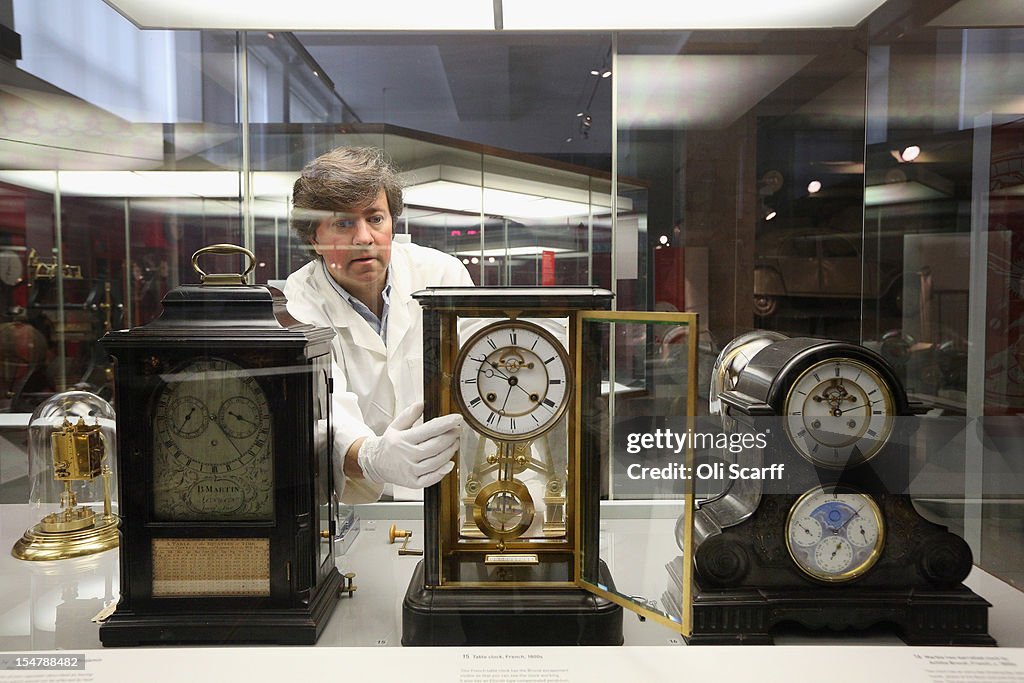 The Science Museum Adjusts Its Clocks In The Measuring Time Gallery