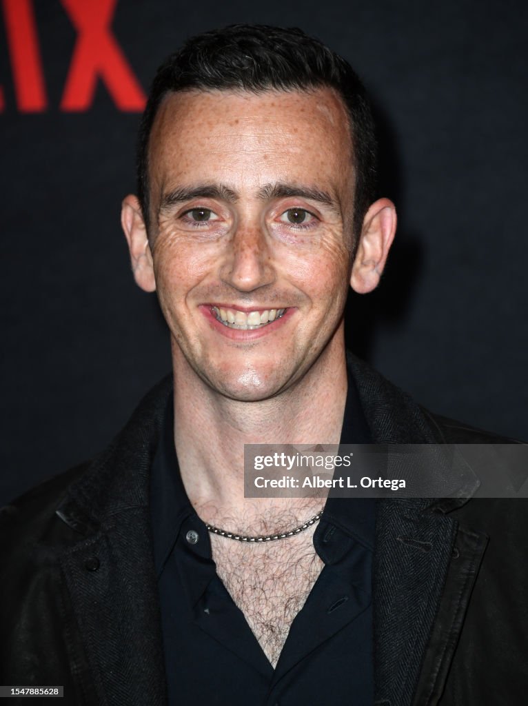 Tyler Rundel Tyler Spindel attends the Los Angeles Premiere Of Netflix's