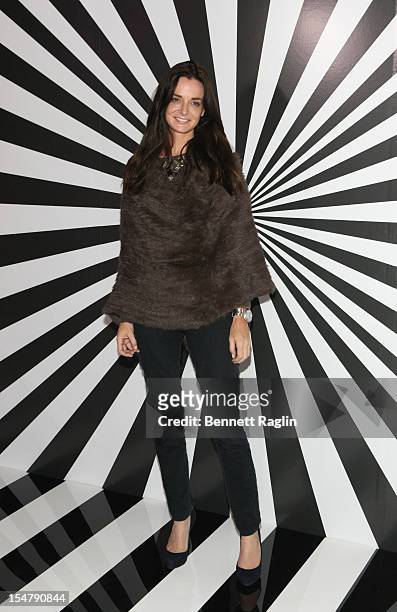 Annie Churchill attend Jimmy Choo Celebrates the Launch of the Exclusive Collaboration with Artist Rob Pruitt at The Fletcher Sinclair Mansion on...