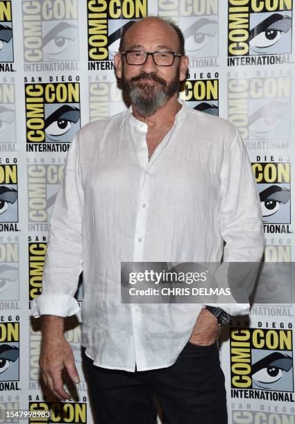 Filmmaker Chuck Russell attends the press line for the animated series "Ghosts of Ruin" during San Diego Comic-Con International in San Diego,...