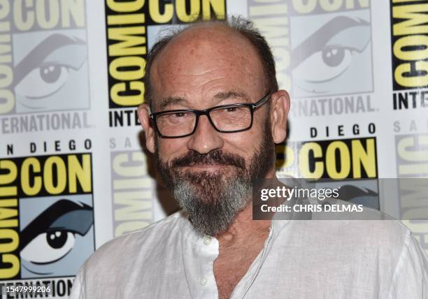 Filmmaker Chuck Russell attends the press line for the animated series "Ghosts of Ruin" during San Diego Comic-Con International in San Diego,...