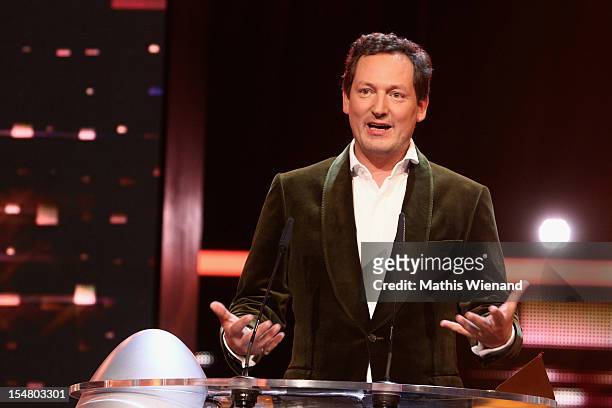 Eckart von Hirschhausen during the '16. Annual German Comedy Award' on October 23, 2012 in Cologne, Germany.