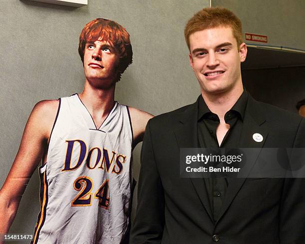 Athlete Kevin Laue attends the "Long Shot: The Kevin Laue Story" New York Preimere at Quad Cinema on October 26, 2012 in New York City.