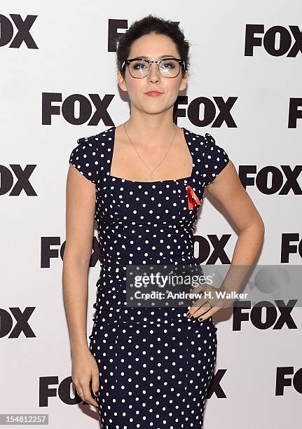 Actress Shannon Woodward attends a Salute To FOX Comedy on October 26, 2012 in New York City.