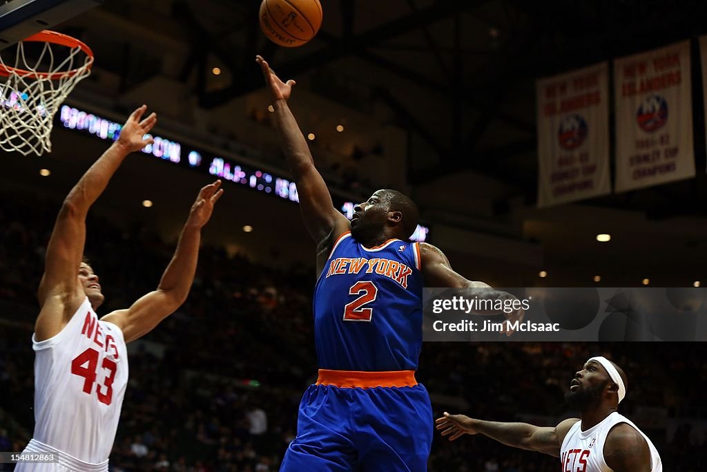 New York Knicks v Brooklyn Nets