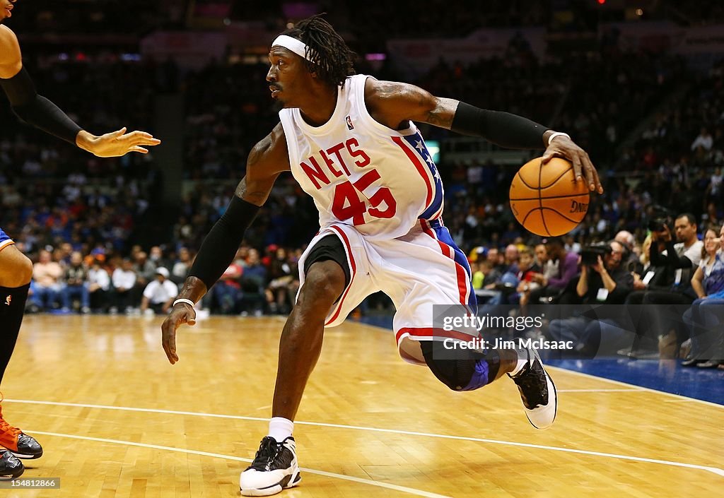 New York Knicks v Brooklyn Nets