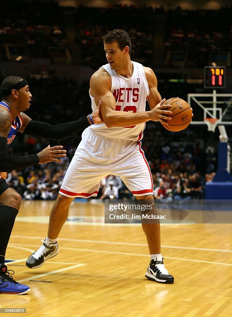 New York Knicks v Brooklyn Nets