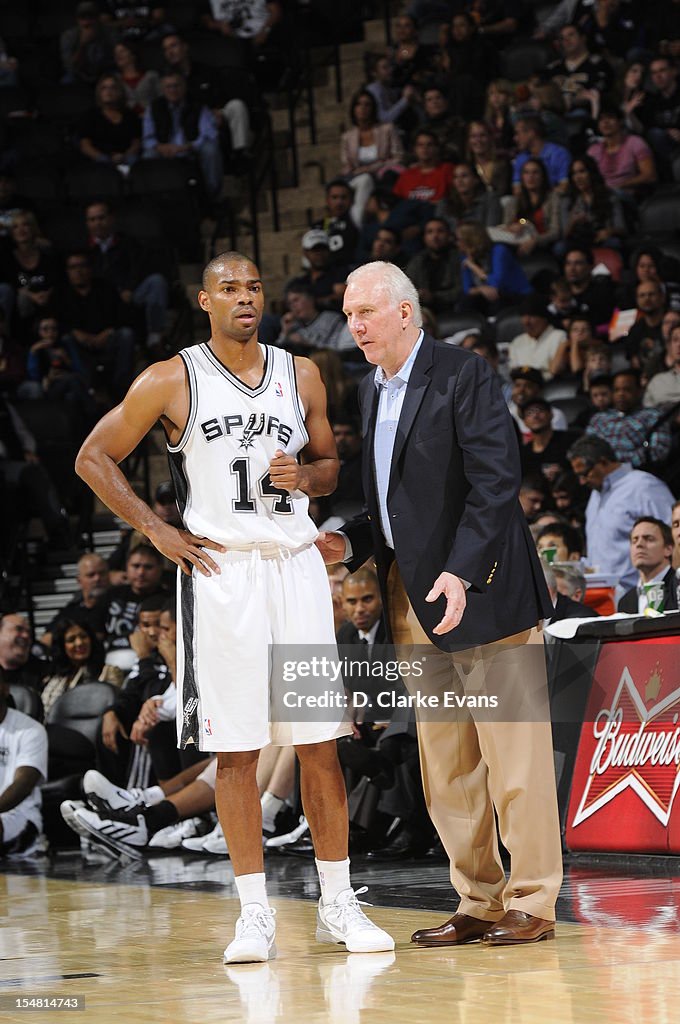 Washington Wizards v San Antonio Spurs