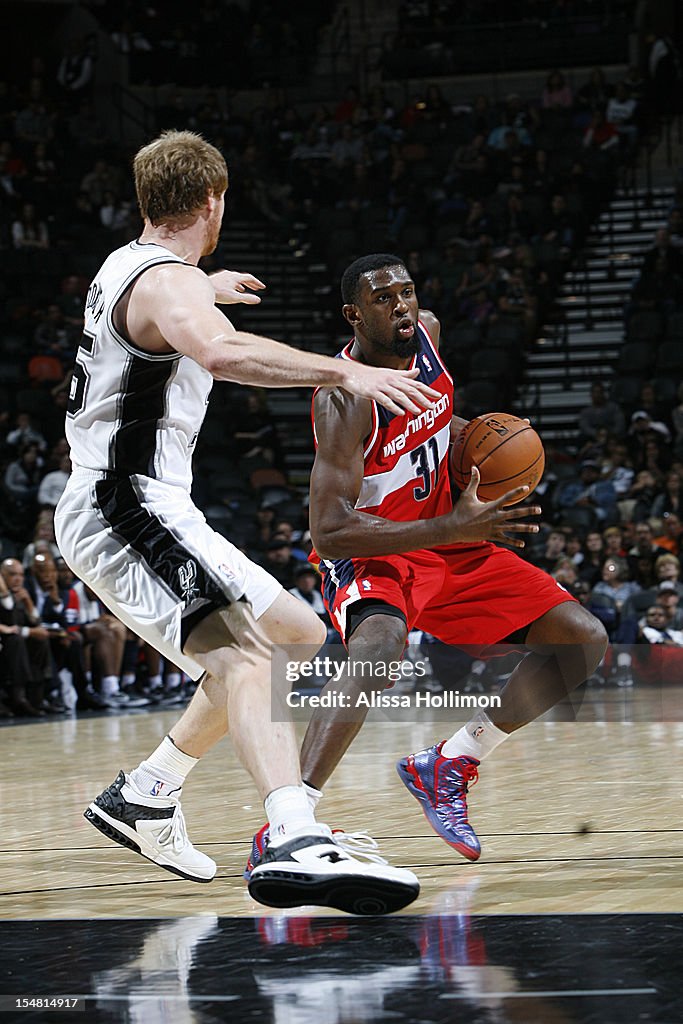 Washington Wizards v San Antonio Spurs