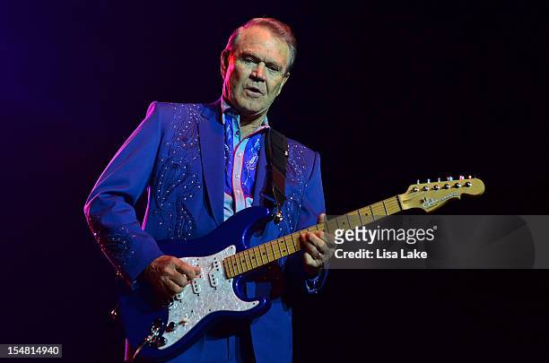 Glen Campbell performs at the Sands Event Center on October 26, 2012 in Bethlehem, Pennsylvania.