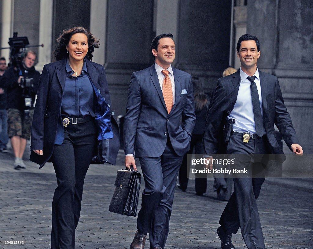 On Location For "Law & Order: SVU"