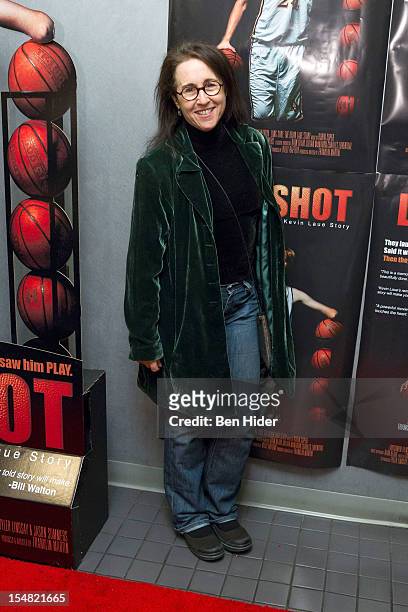 Valerie Landsburg attends the "Long Shot: The Kevin Laue Story" New York Preimere at Quad Cinema on October 26, 2012 in New York City.