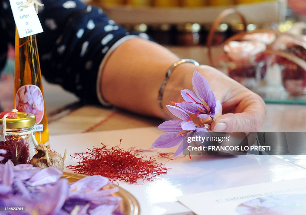 FRANCE-AGRICULTURE-SAFFRON