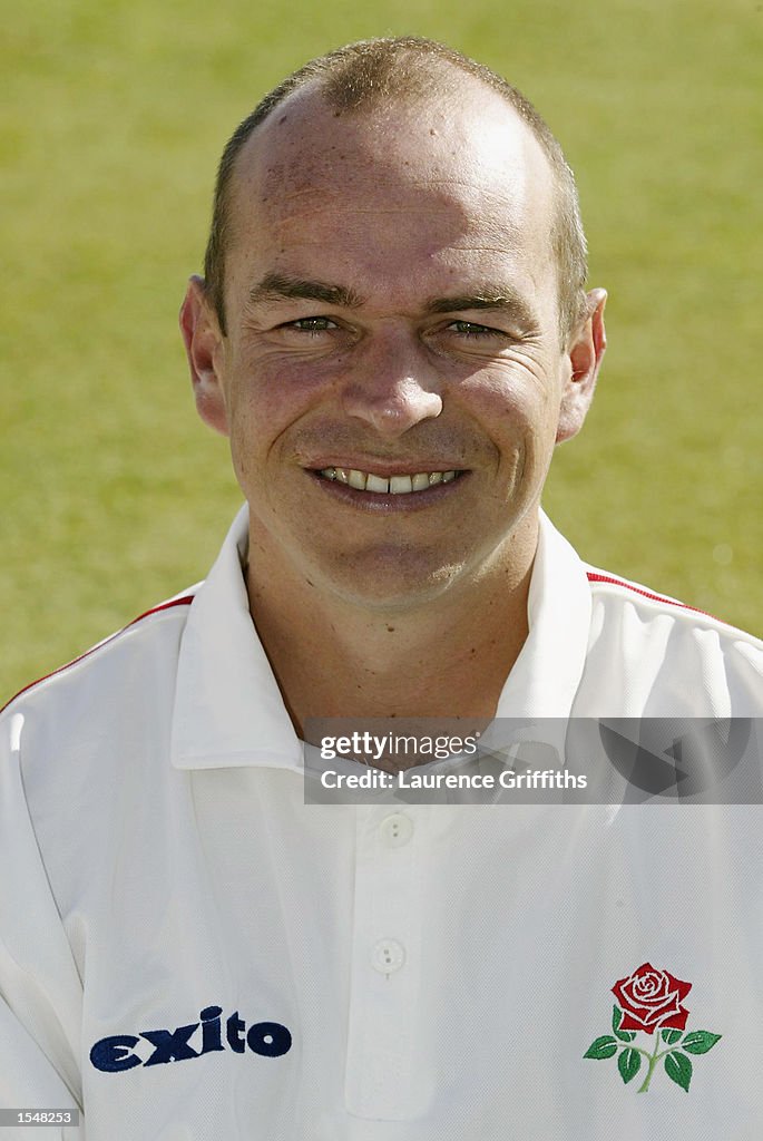 Portrait of Graham Lloyd of Lancashire CCC during the Lancashire