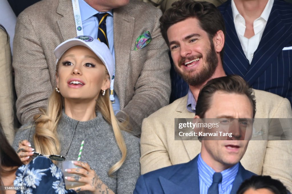 Celebrity Sightings At Wimbledon 2023 - Day 14