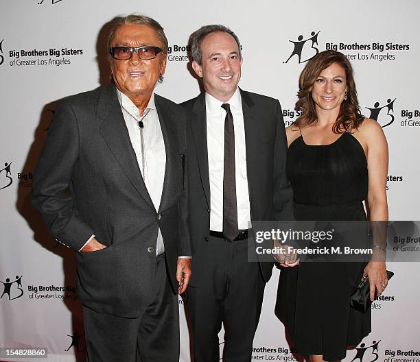 Producer Robert Walker, Dr David Agus, and Amy Povich attend Big Brothers Big Sisters Of Greater Los Angeles 2012 Rising Stars Gala at The Beverly...