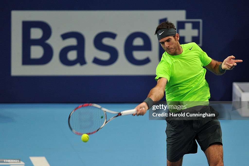 Swiss Indoors ATP Tennis - Semi Finals