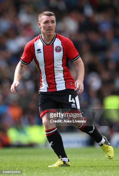 John Fleck of Sheffield United during the pre-season friendly match between Chesterfield and Sheffield United at on July 15, 2023 in Chesterfield,...