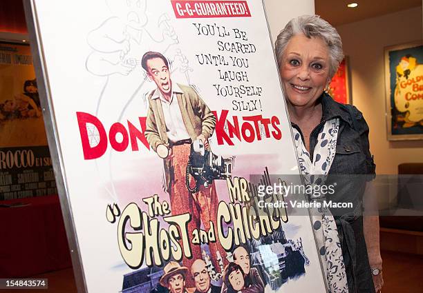 Joan Staley attends The Academy Of Motion Picture Arts And Sciences' Screening Of "Abbott and Costello Meet Frankenstein" & "The Ghost And Mr....