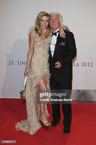 Gisela Muth and Hans Georg Muth attend the 21st UNESCO Charity Gala 2012 on October 27, 2012 in Dusseldorf, Germany.