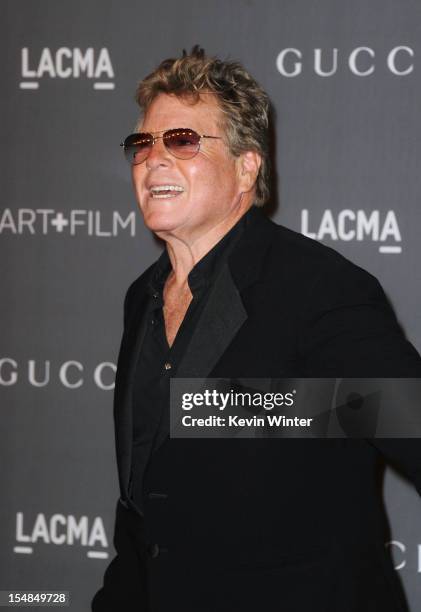 Actor Ryan O'Neal arrives at LACMA 2012 Art + Film Gala at LACMA on October 27, 2012 in Los Angeles, California.