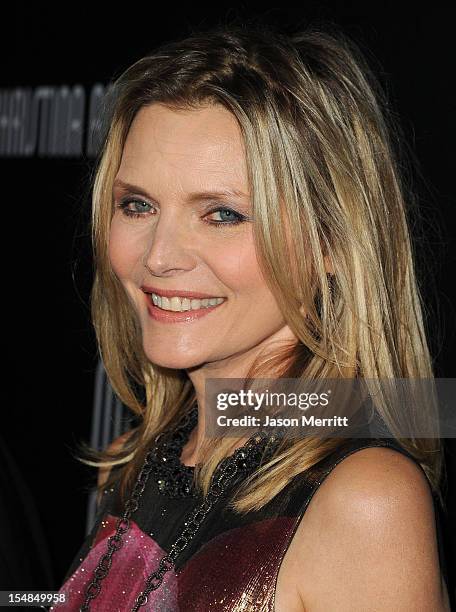 Host Michelle Pfeiffer arrives at Elyse Walker presents the 8th annual Pink Party hosted by Michelle Pfeiffer to benefit Cedars-Sinai Women's Cancer...